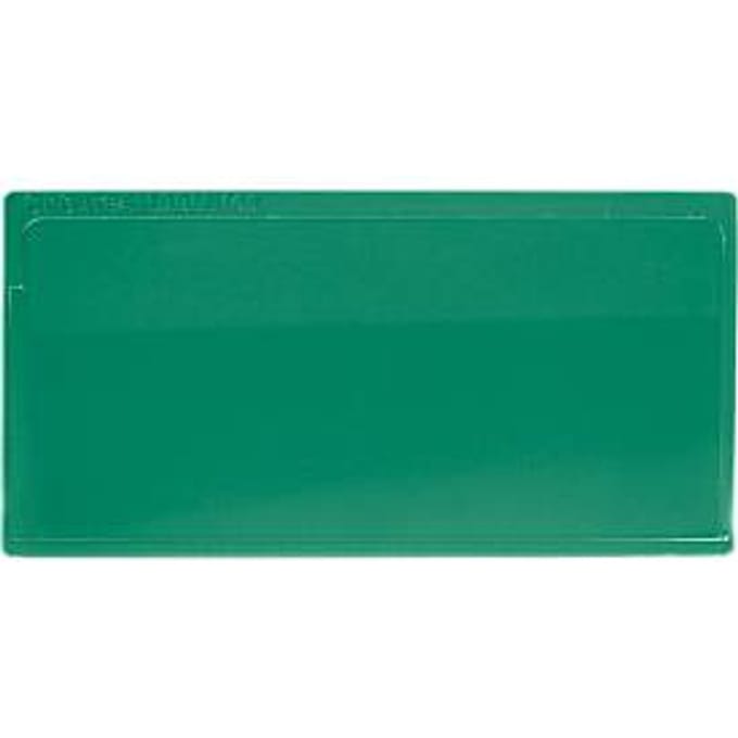 Etikettenhoes Label PLUS, magnetisch, 80x160, groen