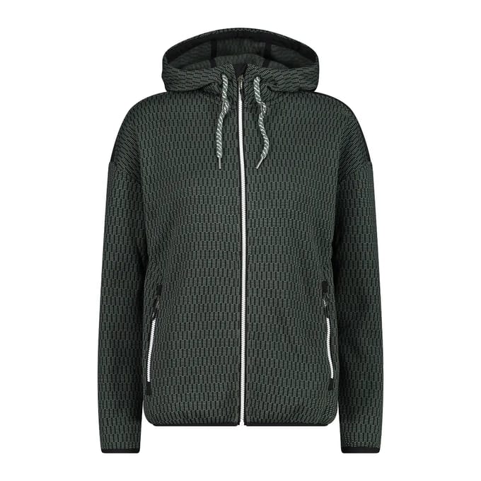 Dames fleece met capuchon CMP