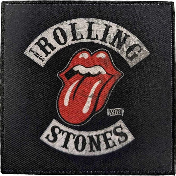 The Rolling Stones - Tour '78 Patch - Zwart