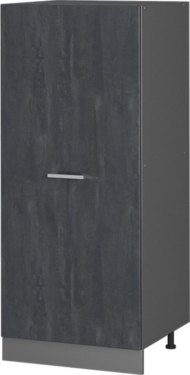 Vicco R-Line Hoge kast – 60 cm Zwart beton