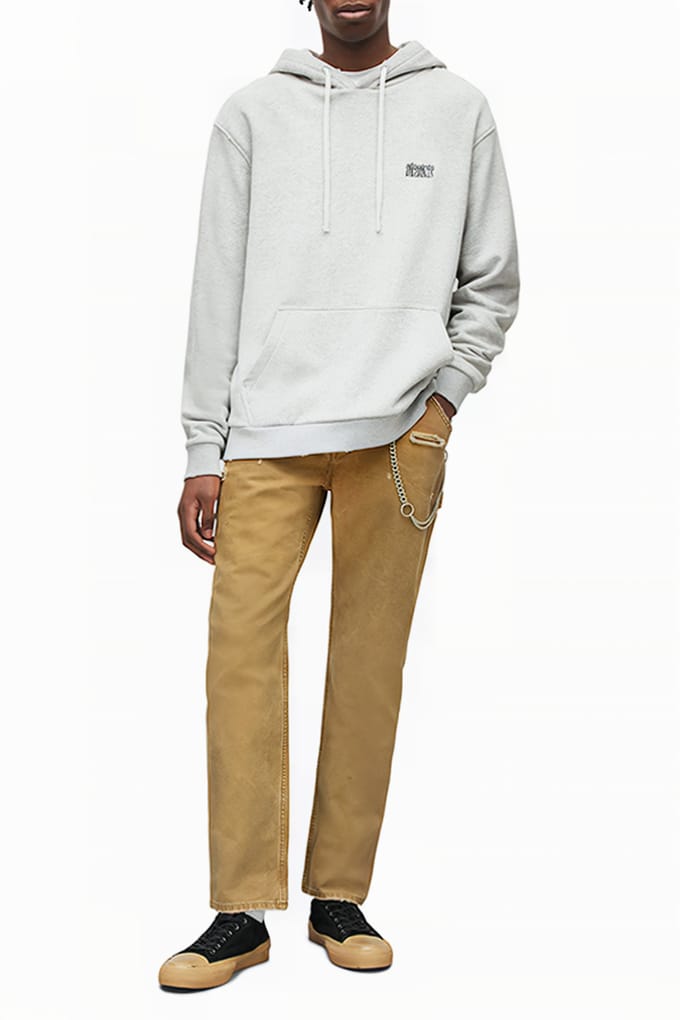 AllSaints Carpenter Earthy Brown Größe: W38 | Straight Jeans Outlet | Herren | Braun