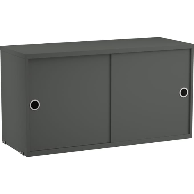 String Furniture Kast met schuifdeuren - dark grey - Diepte 30 cm