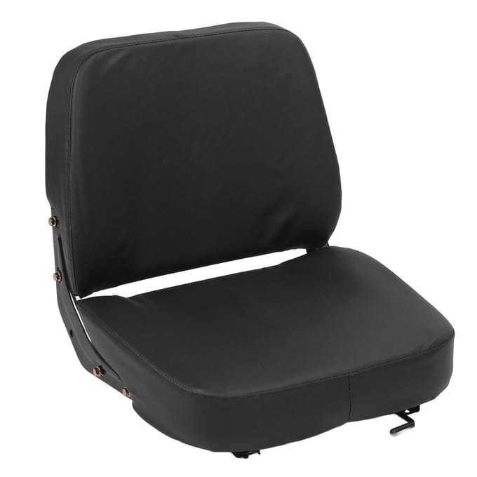 Vorkheftruckstoel Met Dubbele Schuifrails Neerklapbaar Comfortabel PVC Leer voor Kiepwagen Maaier Skid
