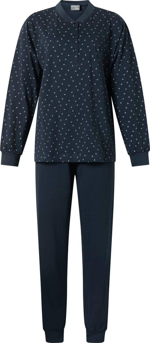 Lunatex - dames pyjama 124197 Leafs - maat XXL