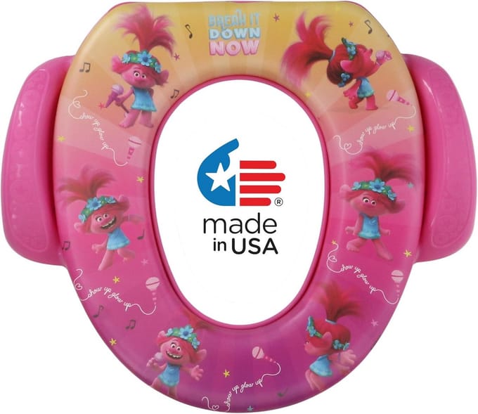 Zachte Potty Seat voor Kinderen met Trolls Thema