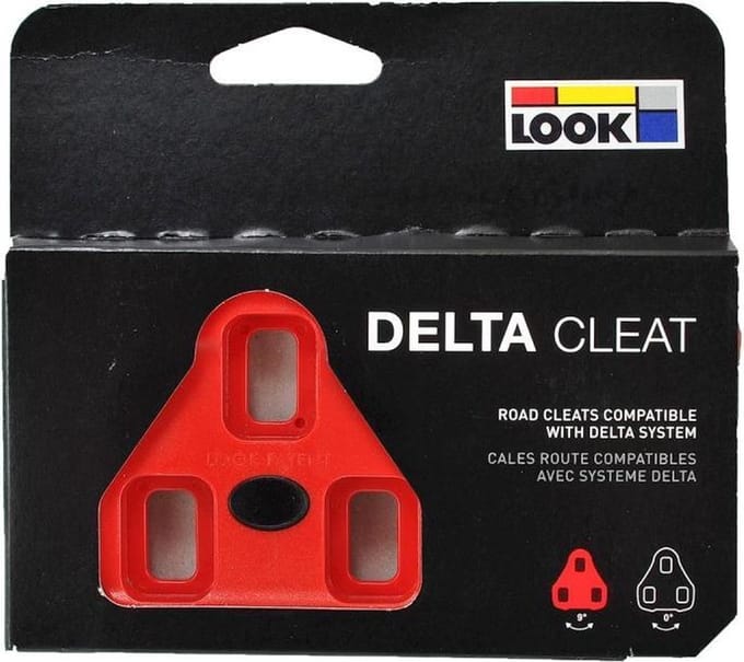 Look Delta Rouge Schoenplaatjes Race - Rood