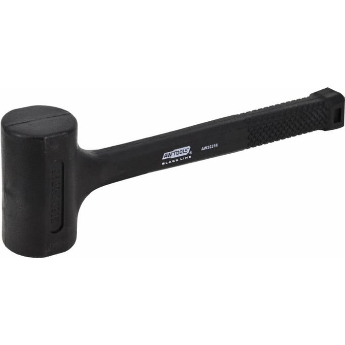 Awtools Black Line Serie - Terugslagarme Hamer - 900g - Ergonomische Handgreep - ABS Hoofd