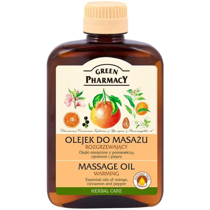 Green Pharmacy Warming Massage Oil 200 ml