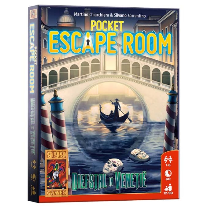 Pocket Escape Room: Diefstal in Venetië Breinbreker