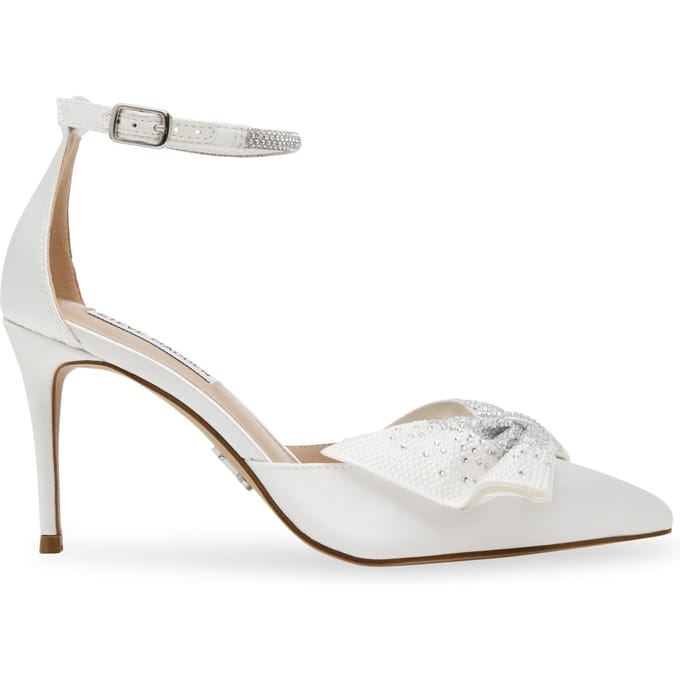 Steve Madden Lilyann-e Sandals Ivory Satin Taglia: 41 | Tacchi Alti Outlet | Donna | Bianco