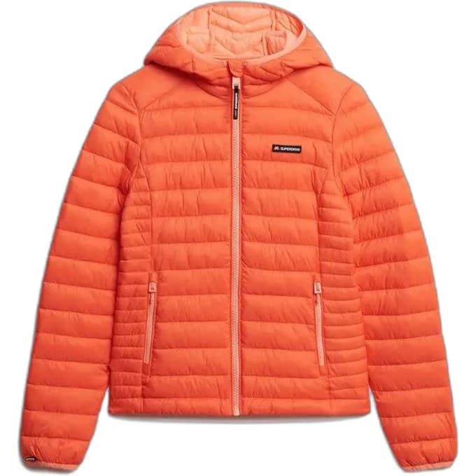 Superdry - Gewatteerd Fuji Lite jack met capuchon - Dames - Gewatteerde jassen