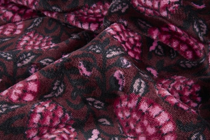 KAAT Amsterdam Odin Plaid - 130x170 - Roze