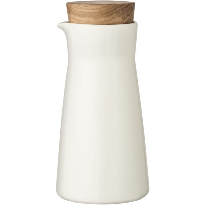 Iittala - Teema melkkannetje met houten stop - wit