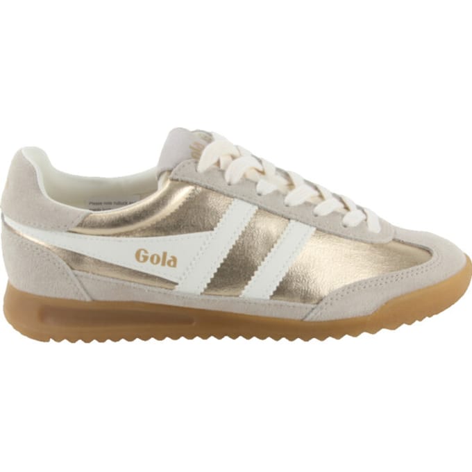 Suède damesschoenen Gola Firefly Metallic