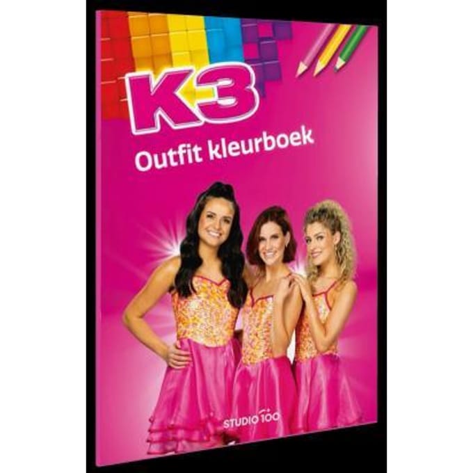K3 : Kleurboek - Outfit Kleurboek - Gert Verhulst