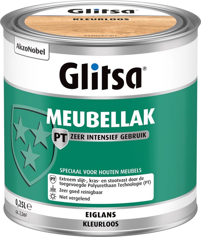 Glitsa Acryl Meubellak 0,25 L