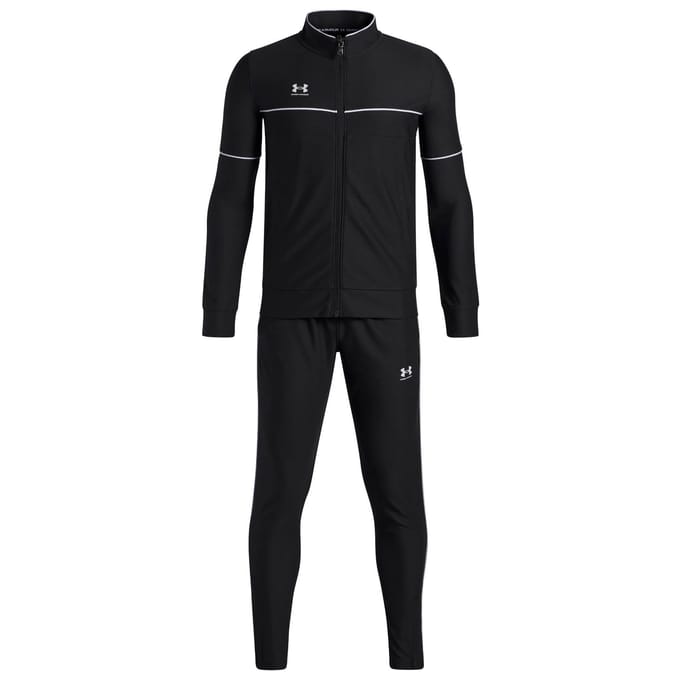 Under Armour UA B Challenger Tracksuit-BLK Jongens Trainingspak - Zwart - Wit