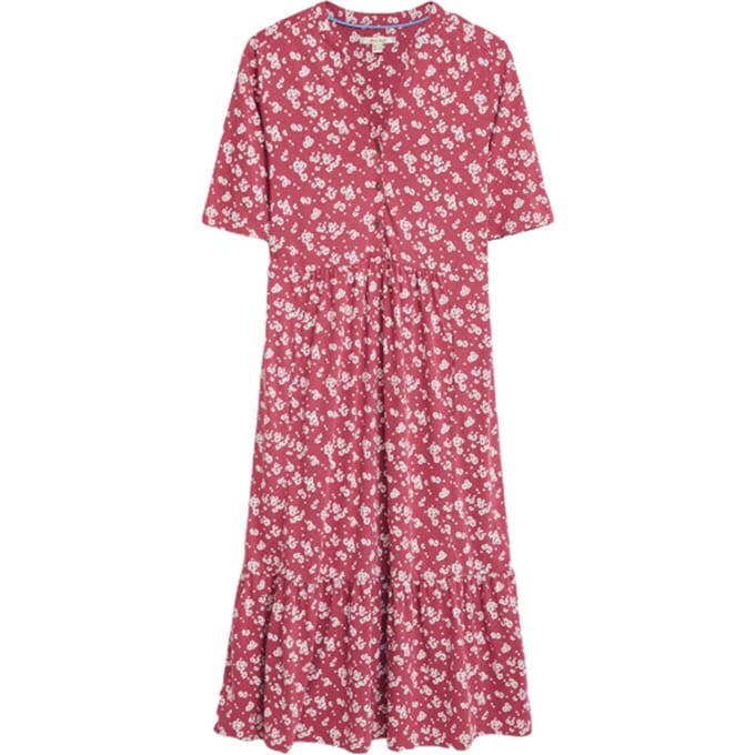White Stuff Naya  Jersey Dre Red Taglia: 6 | Abiti Midi Outlet | Donna | Rosso
