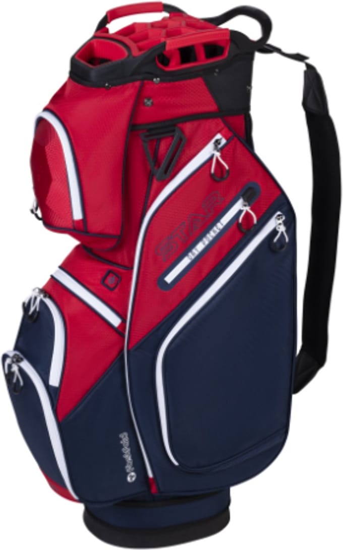 Fastfold Cartbag Star Rood/Navy