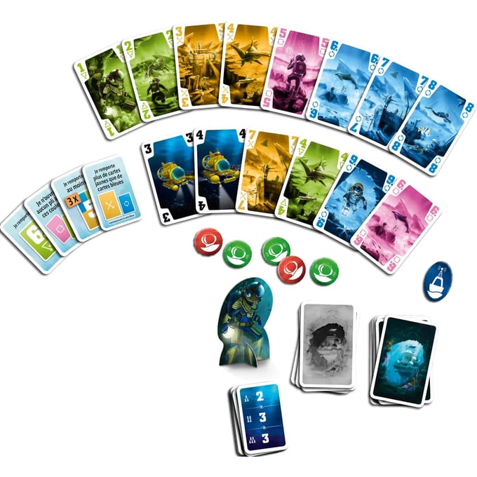 Bordspellen IELLO The Crew - Mission Sous-Marine