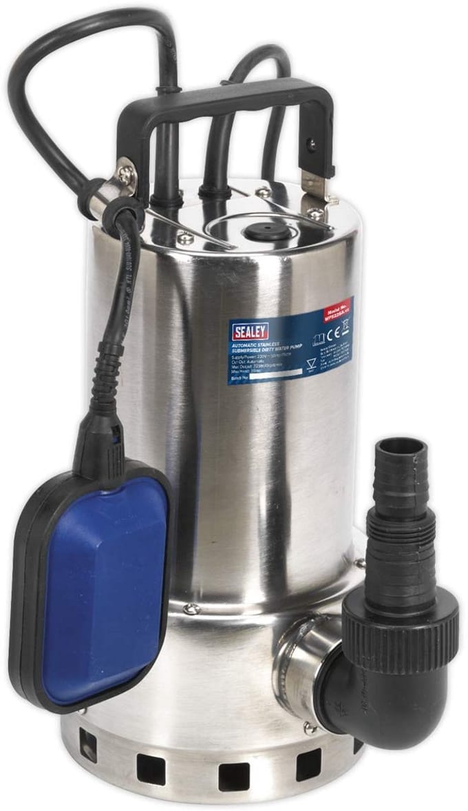 Krachtige Dompelpomp RVS - Automatische Waterpomp 225L/Min
