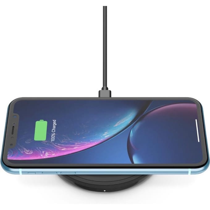 Belkin Qi wireless charger - Draadloze oplader - 10W - Met adapter - Zwart