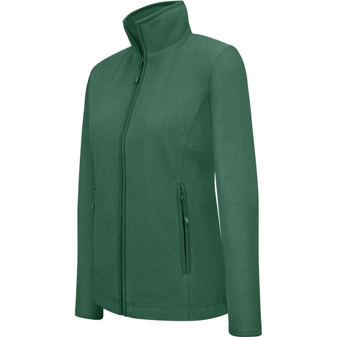 Kariban Microfleece met rits dames K907 - Forest Green - M