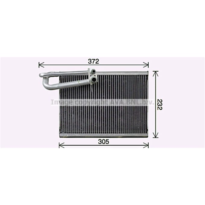 Verdamper, airconditioning HIGHWAY AUTOMOTIVE VLV101