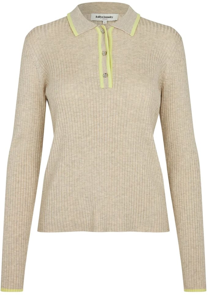Lollys Laundry Julio - Top - Beige - L
