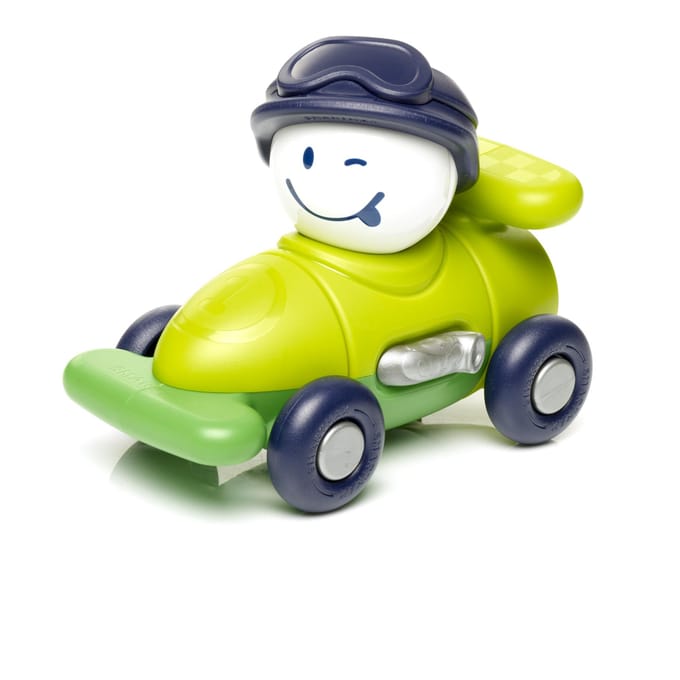 SmartMax My First Car - Magnetische Raceauto Bouwen - Kleurrijke Voertuigset - Educatief Speelgoed voor Peuters - Vanaf 1 Jaar