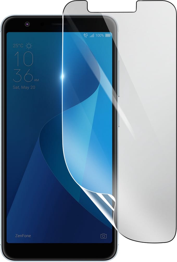 3mk, Geschikt voor Asus Zenfone Max Plus M1, Schokbestendige Hydrogel Screenprotector, Transparant
