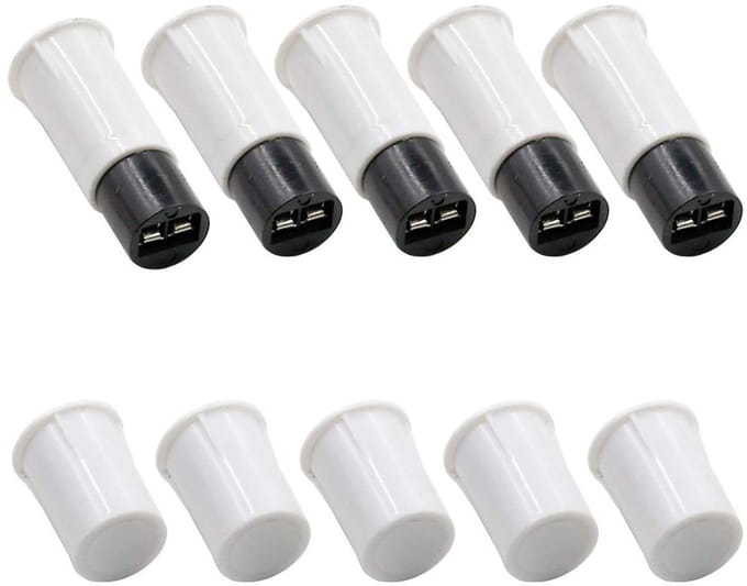 Deur Contact Sensor - Magnetische Schakelaar - Beveiliging Thuis - Normaal Gesloten - 5 Sets - Wit