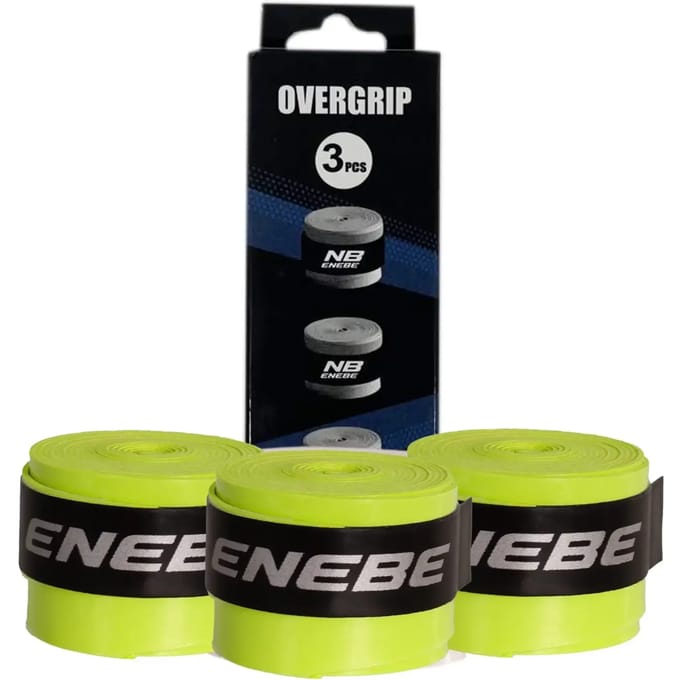 Set van 3 overgrips Glad Enebe Amarillo Flúor ÚNICA