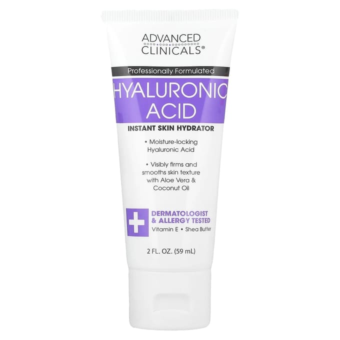 Advanced Clinicals, iHerb Cadeauset, 3 Stappen naar Hydratatie Beauty Bag white