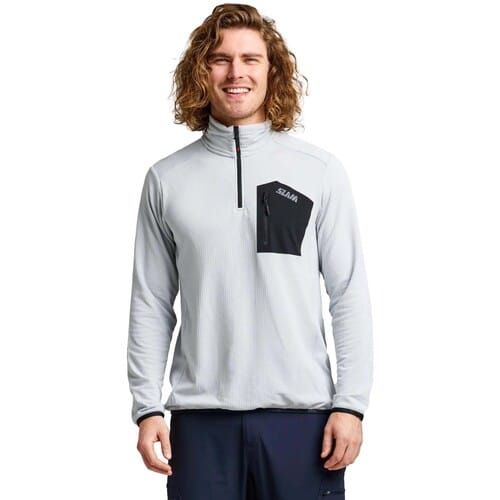 Sweaters Slam Act Lgt Grid Fleece
