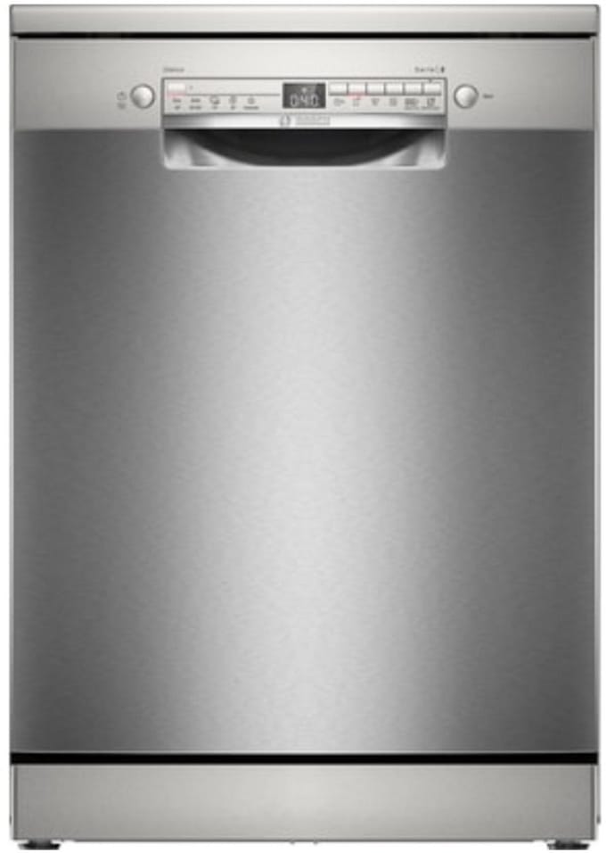 Bosch SMS2HVI02E - Vrijstaande Vaatwasser - RVS - Besteklade - 14 couverts - D label - AquaStop - 46 dB