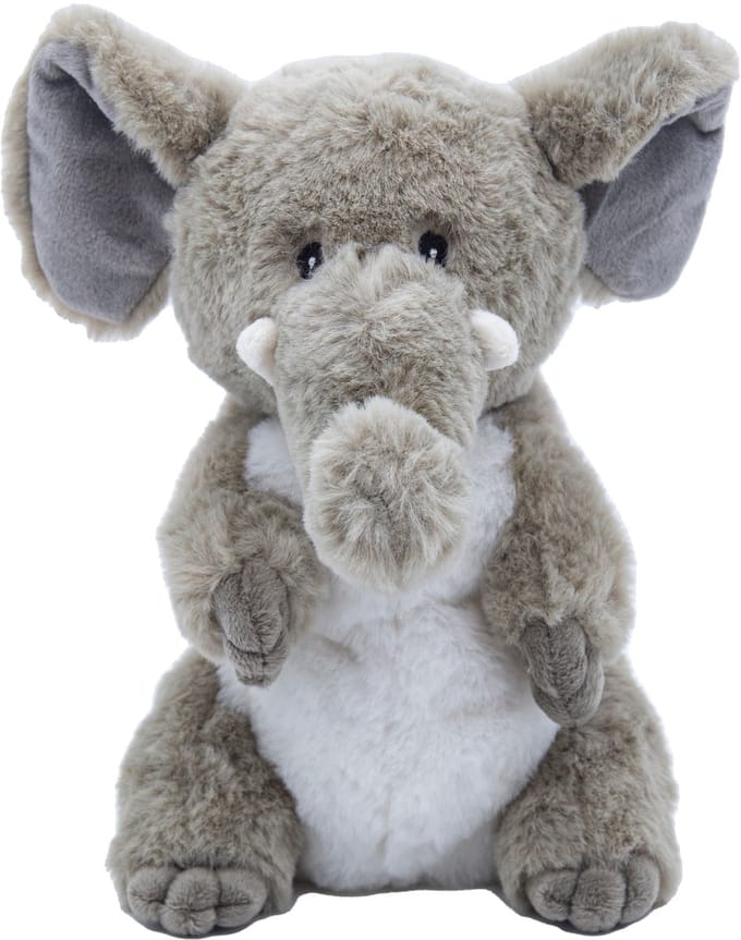 Cute since 1999 - Knuffel Olifant - Zittende speelgoed - OEKO Baby knuffel - 21cm