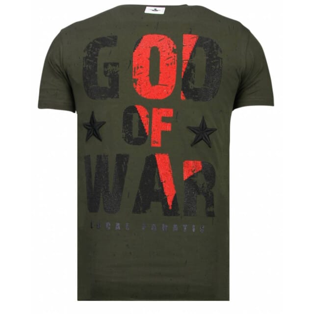 Local Fanatic God of war rhinestone t-shirt
