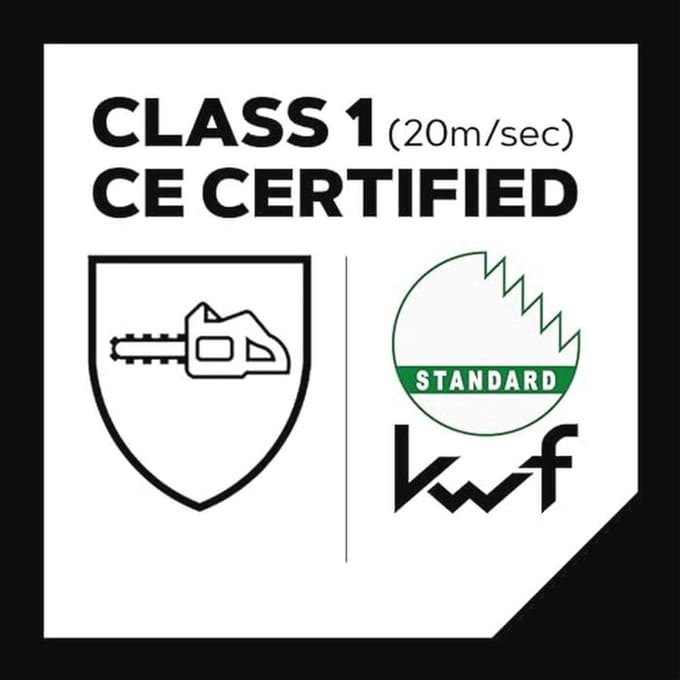 Leren Veiligheidslaarzen voor Chainsaw gebruik
