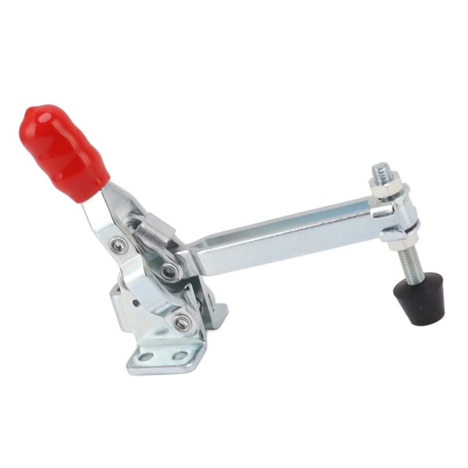 Kniehevelklem Verstelbaar RVS Snelspanner Slagklem voor Mechanische Bediening white