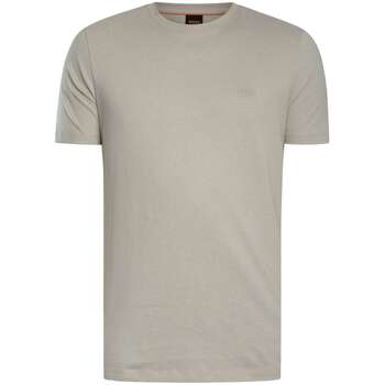 BOSS T-shirt Tales Ecru - Maat XXL - Heren - Casual T-shirts
