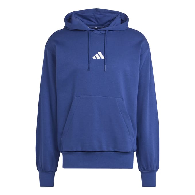 Adidas Essentials Feelcozy Fleece Hoodie Blauw M / Regular Man