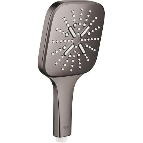 GROHE Rainshower SmartActive Cube 130 Handdouche - 3 straalsoorten - hard graphite - 26582A00