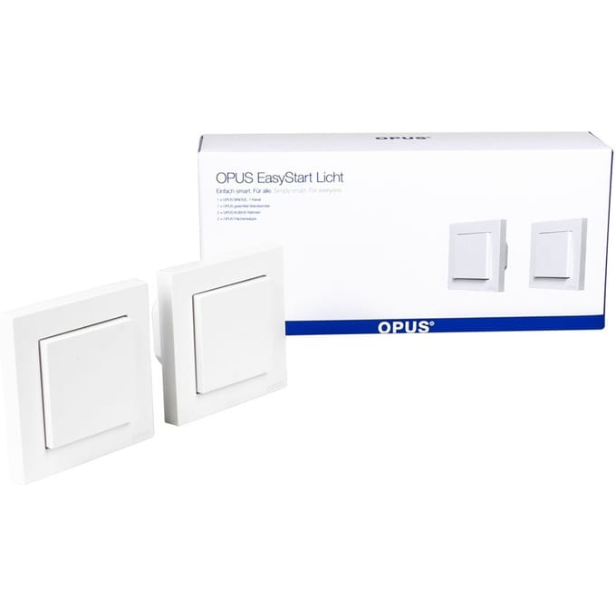 OPUS EasyStart Lichtschakelaars - Wit