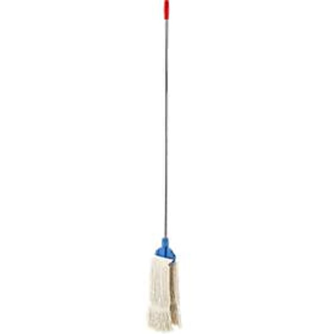 Mop met lange franjes complete set