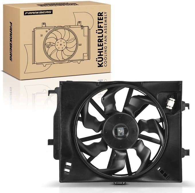 Frankberg 1x koelventilator voor Hyundai i20 1.2L 2012-2015