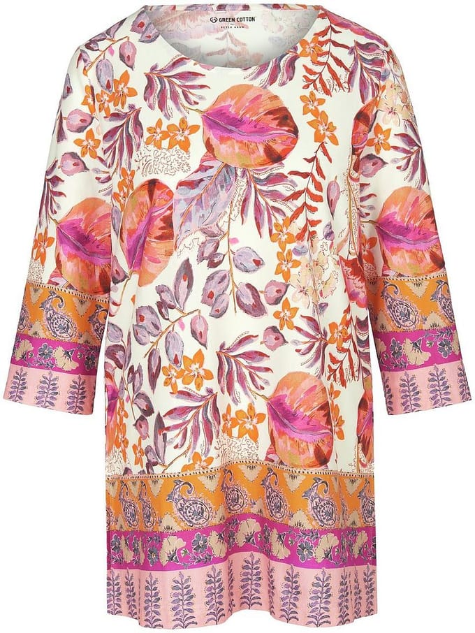 Shirt Trine 100% katoen Van Green Cotton multicolour