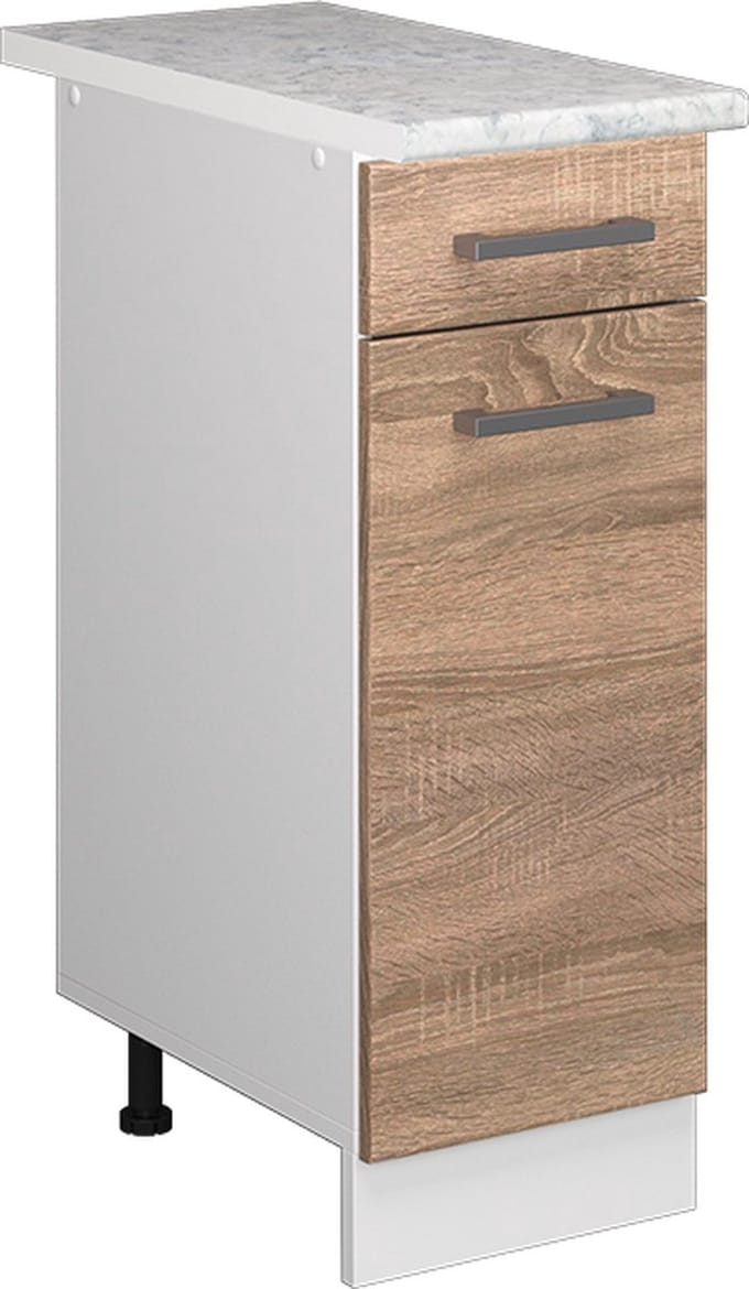 Vicco R-Line Keukenonderkast – 30 cm, WB Marmer Sonoma