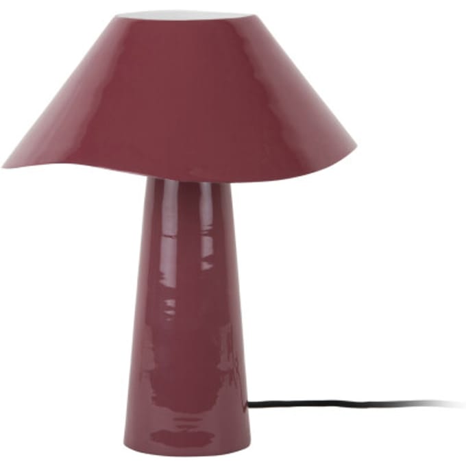 Leitmotiv tafellamp ameno dark mauve