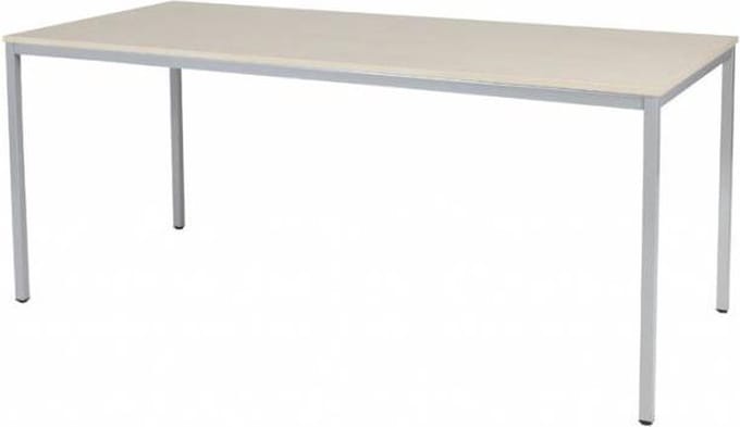 Bureautafel - Domino Basic 180x80 Eiken - alu frame